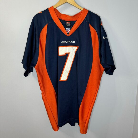 Nike NFL Pro Line Denver Broncos John Elway # 7 Pro Cut Authentic Jersey 52 - Picture 2 of 10
